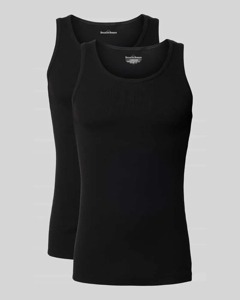 Bread & Boxers Tanktop mit gerippten Abschlüssen 