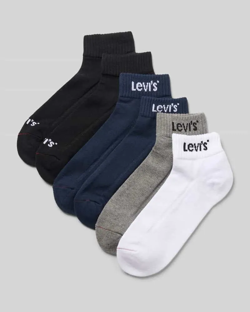 Levi's Socken aus Baumwoll-Mix im 6er-Pack Marine