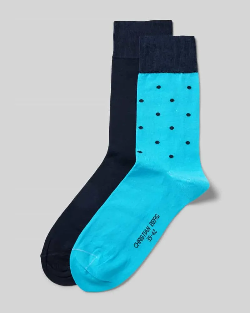 Christian Berg Socken mit Label-Detail 
