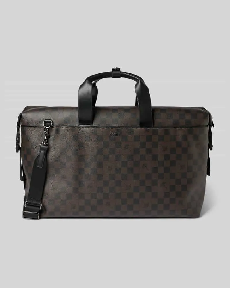 JOOP! Weekender mit verstellbarem Schulterriemen Dunkelbraun