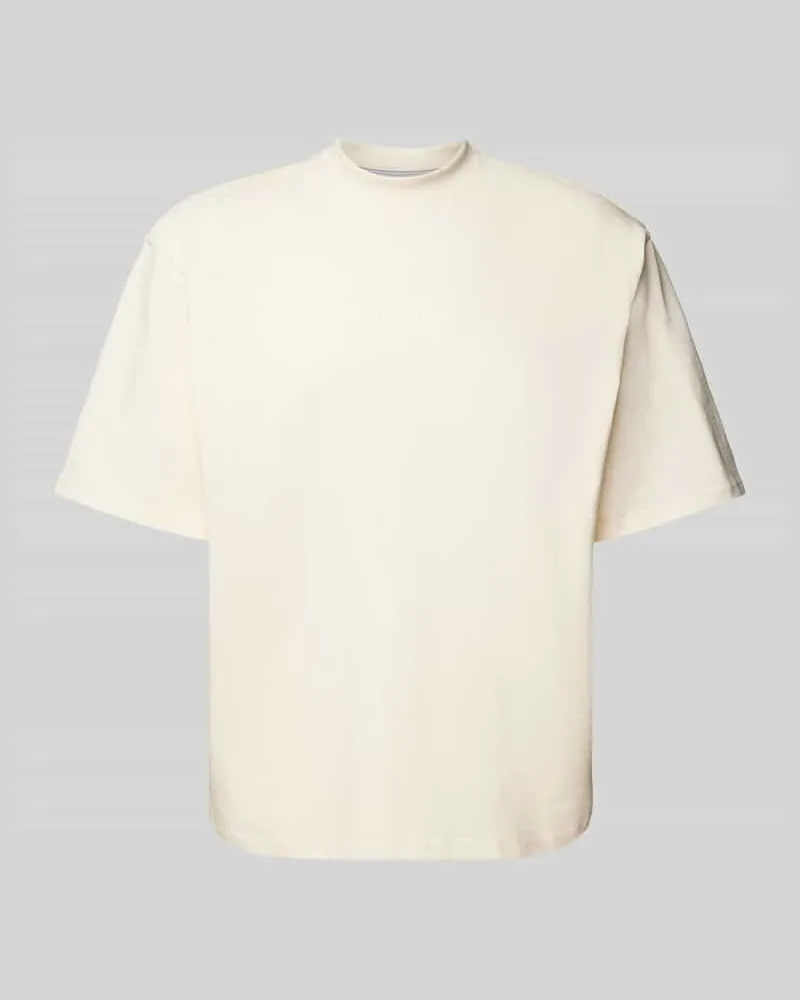 Carlo Colucci Oversized T-Shirt mit Label-Print 