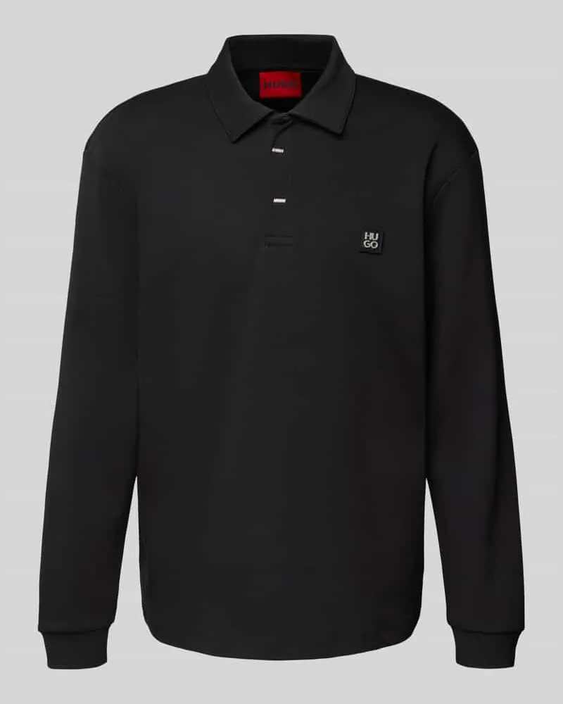 HUGO BOSS Poloshirt mit Label-Detail Modell 'Dargenpolo 