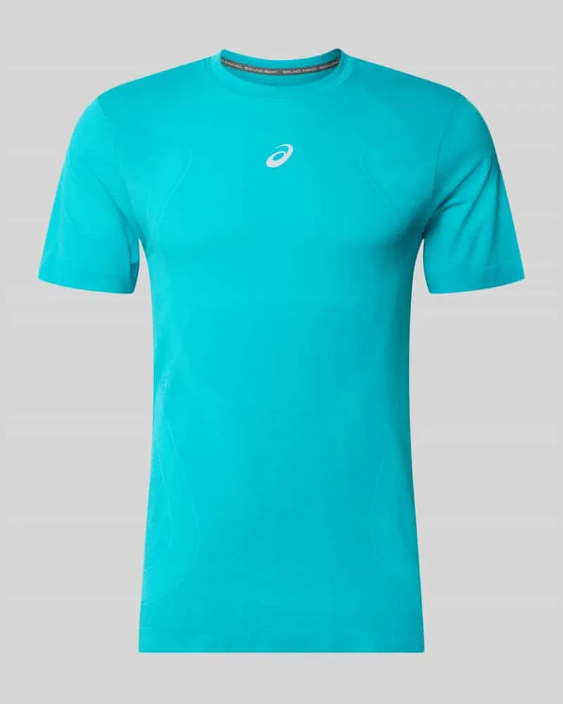 Asics Slim Fit RUNNING T-Shirt Modell 'ROAD Tuerkis