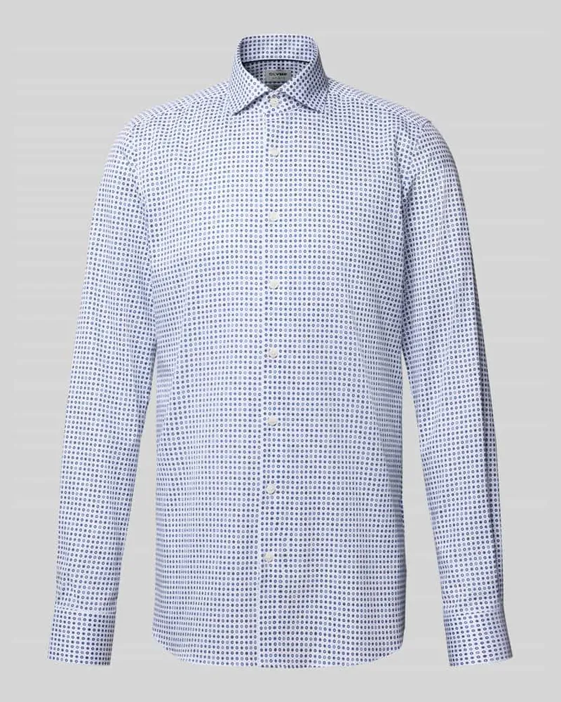 Olymp Slim Fit Businesshemd mit extra langem Arm 