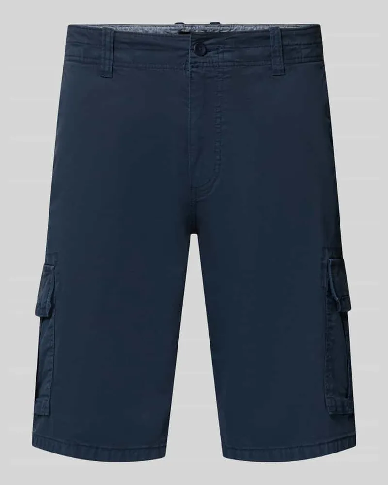 Bugatti Bermudas mit Cargotaschen Marine