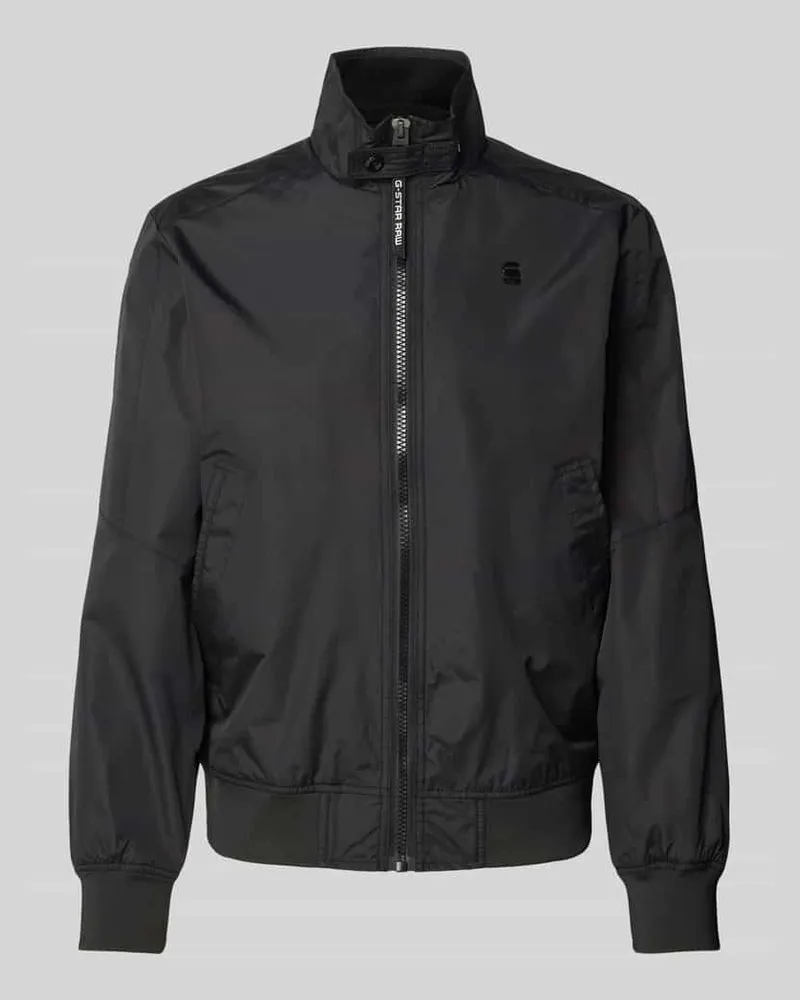 G-STAR RAW Jacke mit Stehkragen Black
