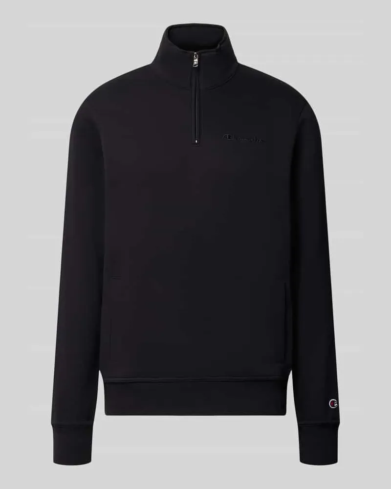 Champion Sweatshirt mit Label-Details Black