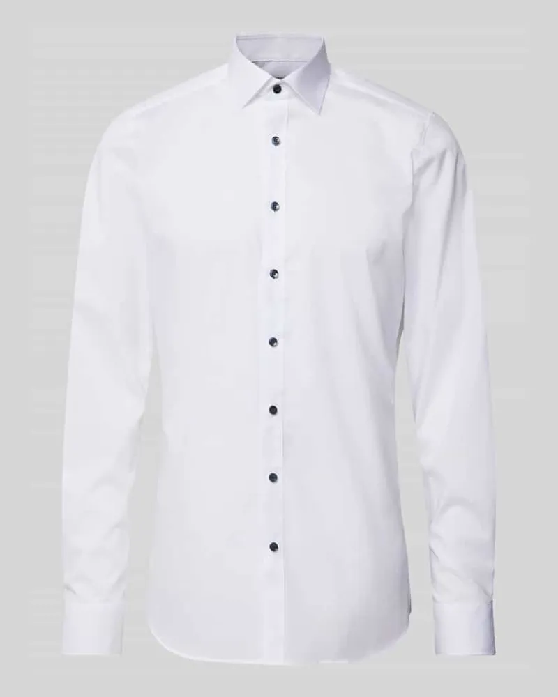 Olymp Slim Fit Businesshemd mit extra langem Arm Modell 'NEW YORK 