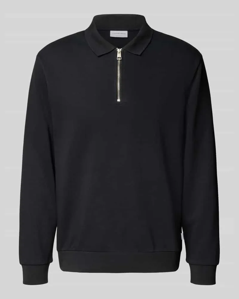 Lindbergh Relaxed Fit Poloshirt mit Label-Detail 