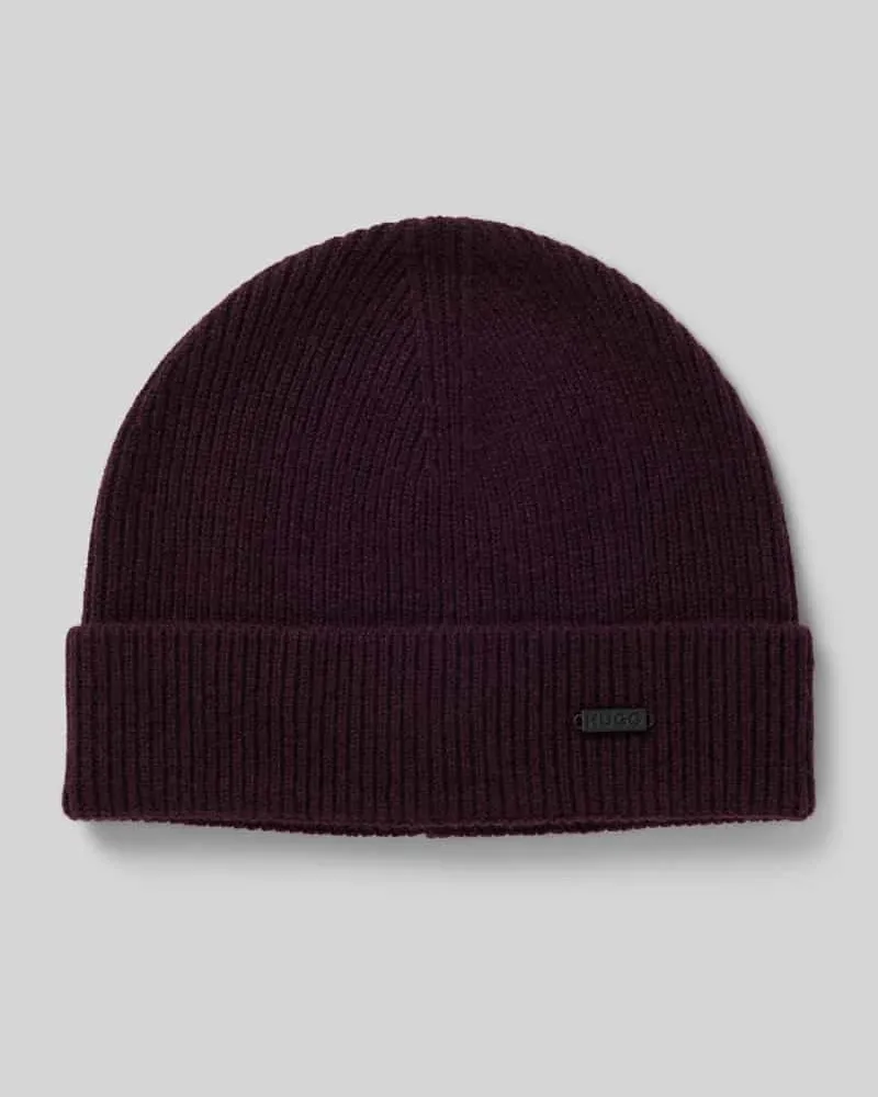 HUGO BOSS Beanie aus reinem Kaschmir Modell 'XAMIRO 