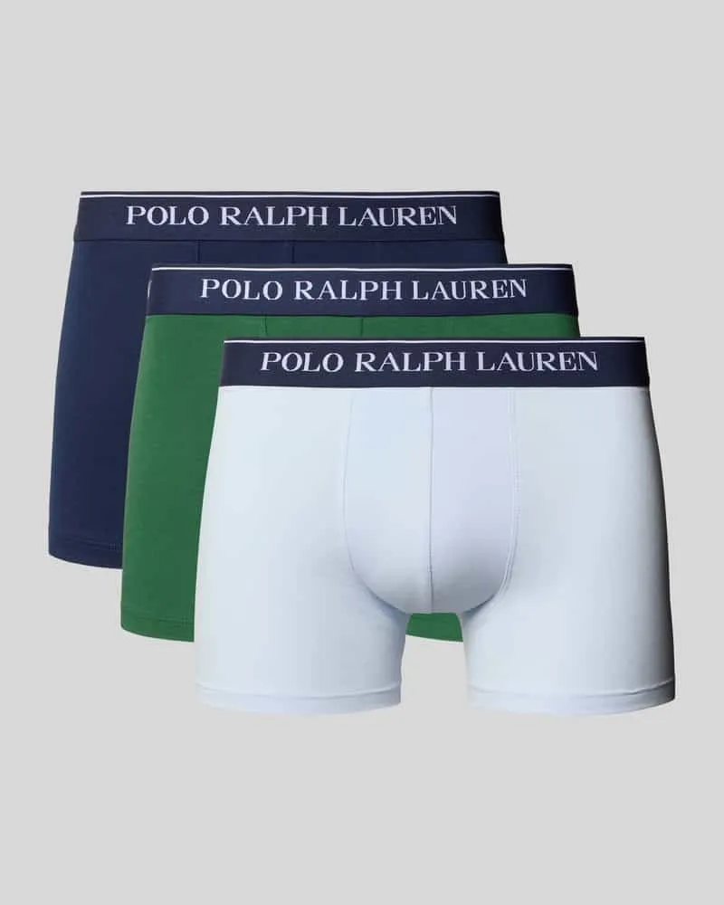 Ralph Lauren Trunks mit elastischem Logo-Bund im 3er-Pack 