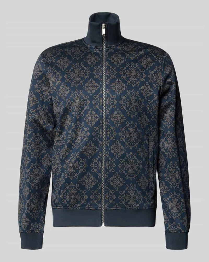 McNeal Sweatjacke mit Stehkragen 
