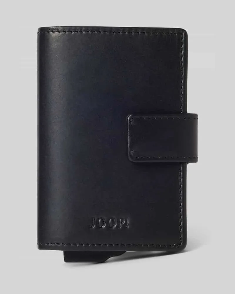 JOOP! Portemonnaie aus echtem Rindsleder Black