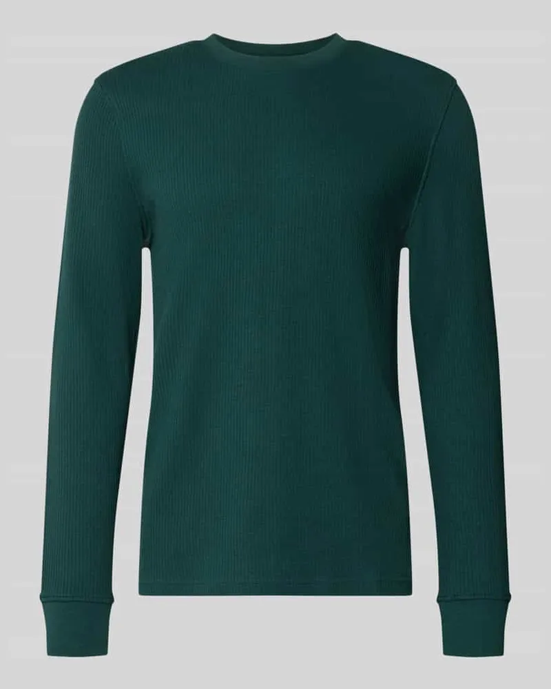 McNeal Longsleeve mit Ripp-Struktur Modell 'MORO Neon