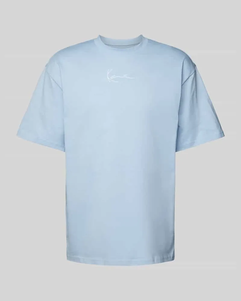 Karl Kani T-Shirt mit Label-Stitching 