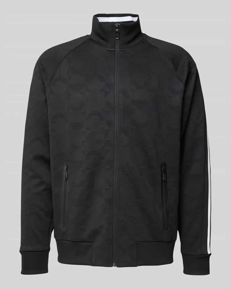 HUGO BOSS Sweatjacke mit Reißverschlusstaschen Modell 'Skarley 
