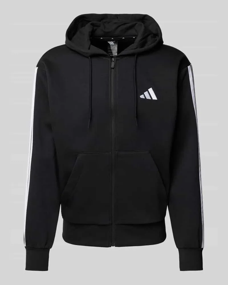 adidas Sweatjacke mit Logo-Stitching 