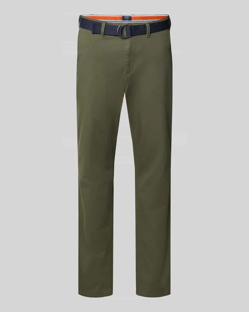 McNeal Slim Fit Chino mit Gürtel 