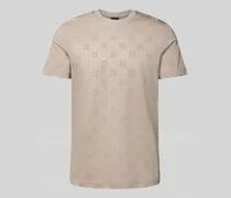 T-Shirt mit Rundhalsausschnitt Modell 'Berno