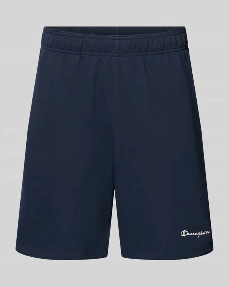 Champion Shorts mit elastischem Bund und Label-Stitching Marine