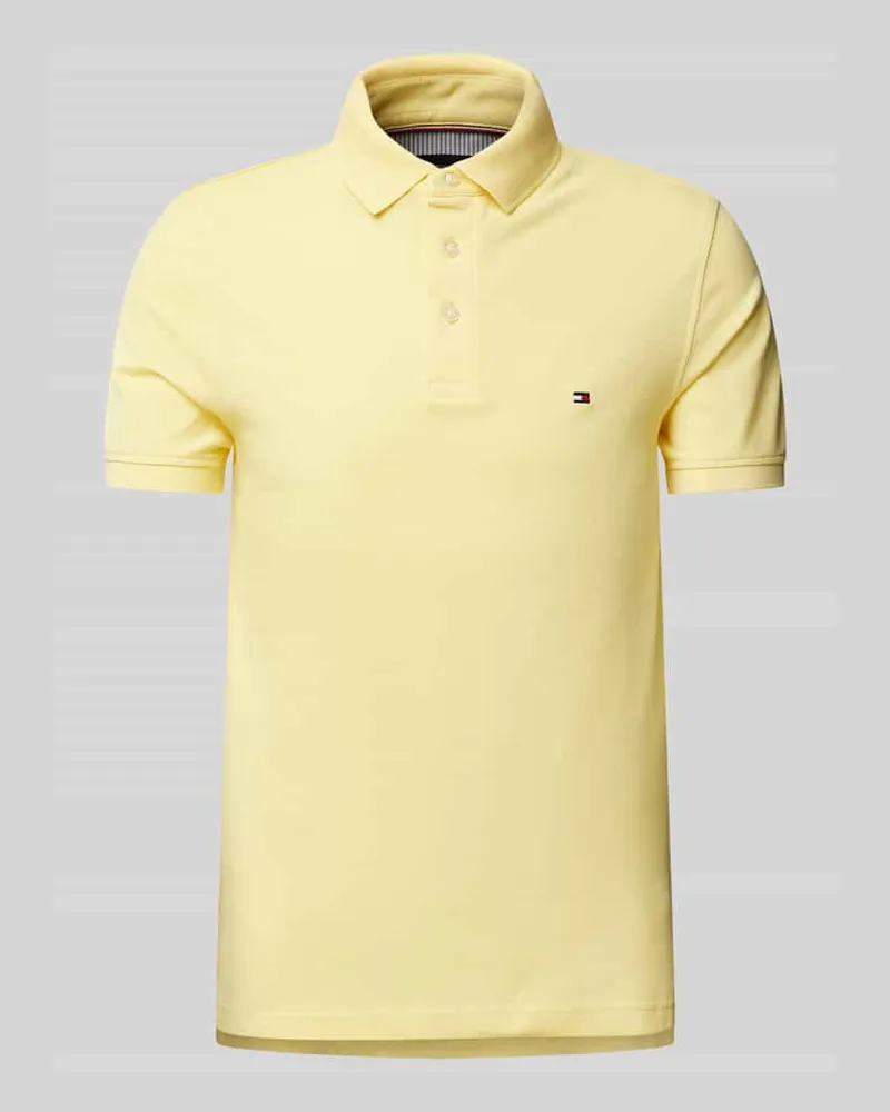 Tommy Hilfiger Slim Fit Poloshirt mit Logo-Stitching Modell '1985 