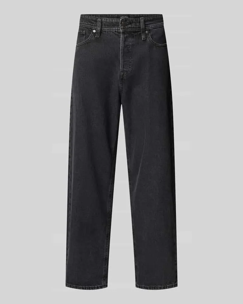 Jack & Jones Wide Fit Jeans im 5-Pocket-Design Modell 'Alex 