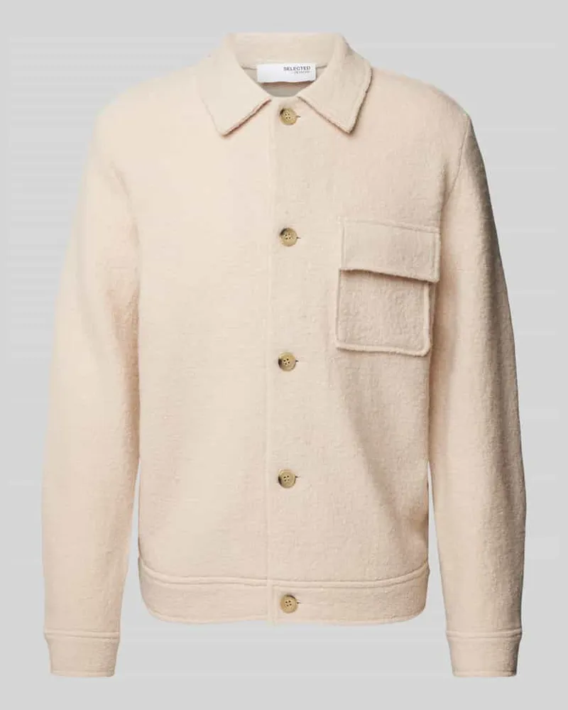 Selected Homme Hemdjacke mit Brusttasche Modell 'NEALY 