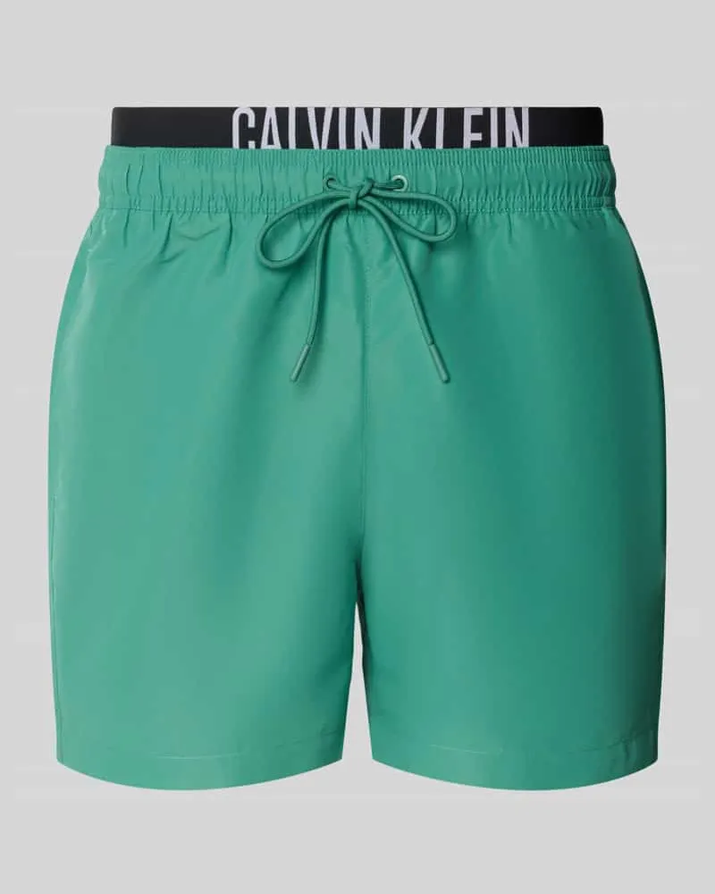 Calvin Klein Badehose mit elastischem Bund 