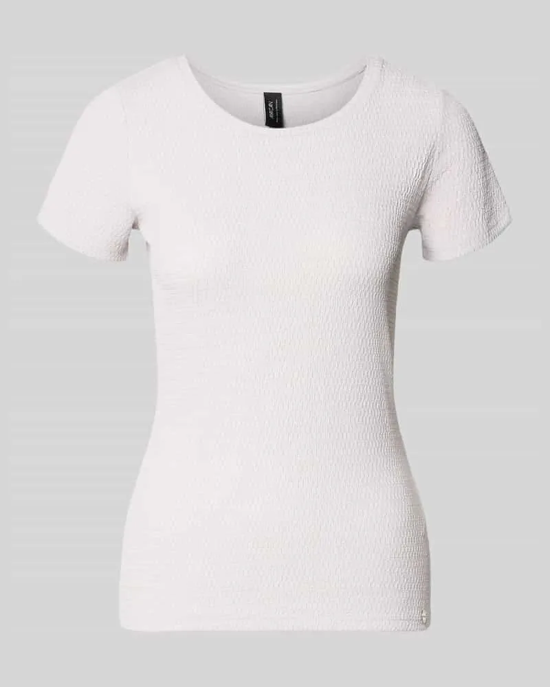 McNeal T-Shirt mit Label-Detail Silber