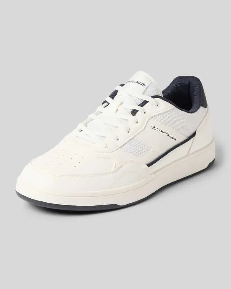 Tom Tailor Low Top Sneaker mit Label-Prägung Modell 'PATRICK Marine