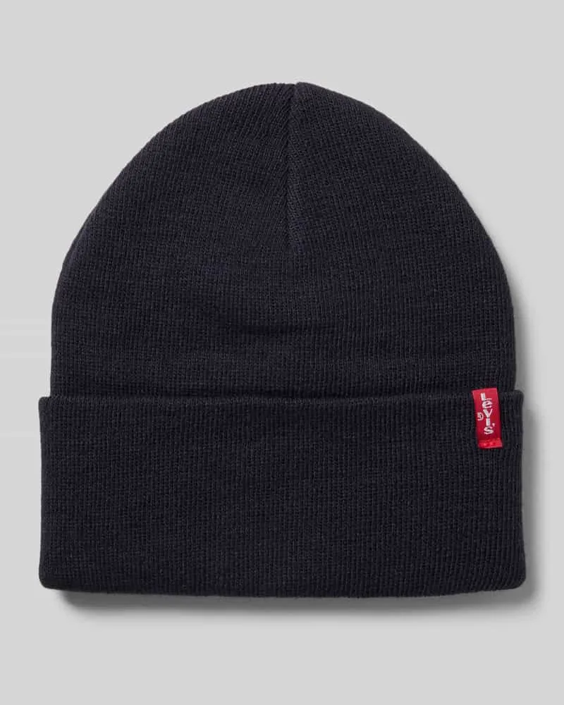 Levi's Mütze mit Logo-Patch Modell 'Slouchy 