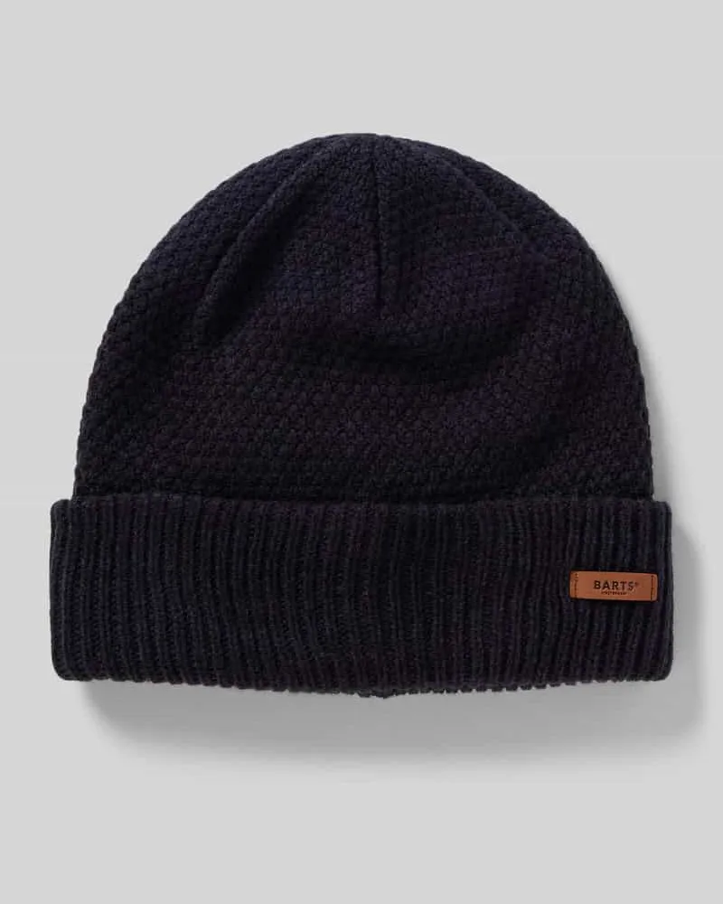 Barts Beanie mit Label-Detail Marine