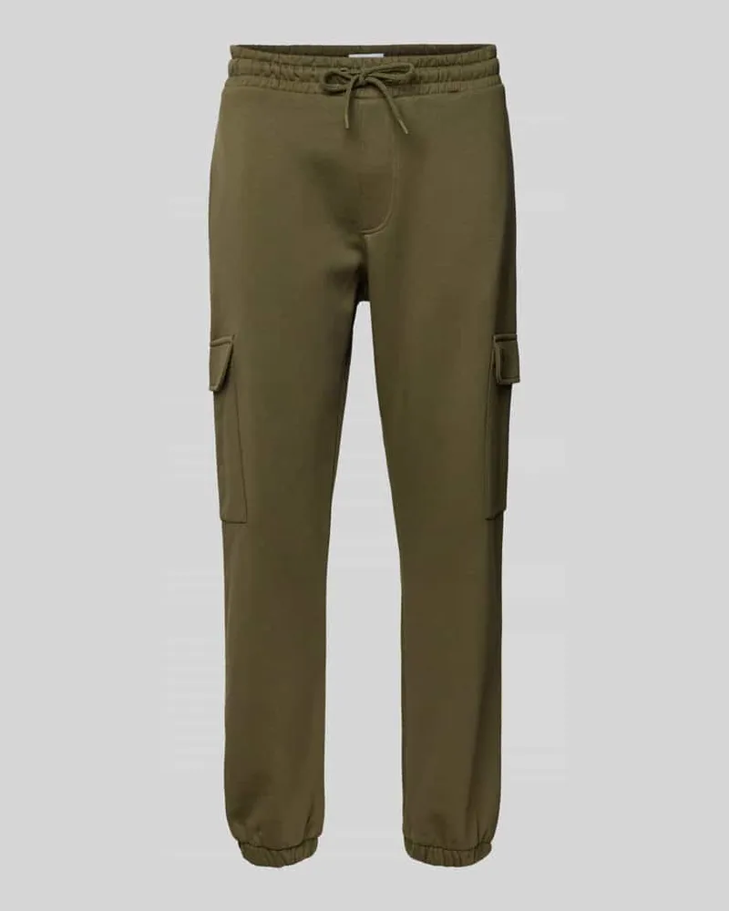 McNeal Regular Fit Sweatpants mit Cargotaschen 