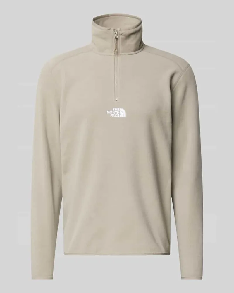 The North Face Fleecepullover mit Reißverschluss Modell 'GLACIER Stein