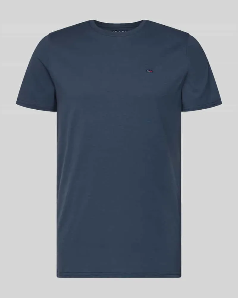 Tommy Hilfiger T-Shirt in Melange-Optik Marine