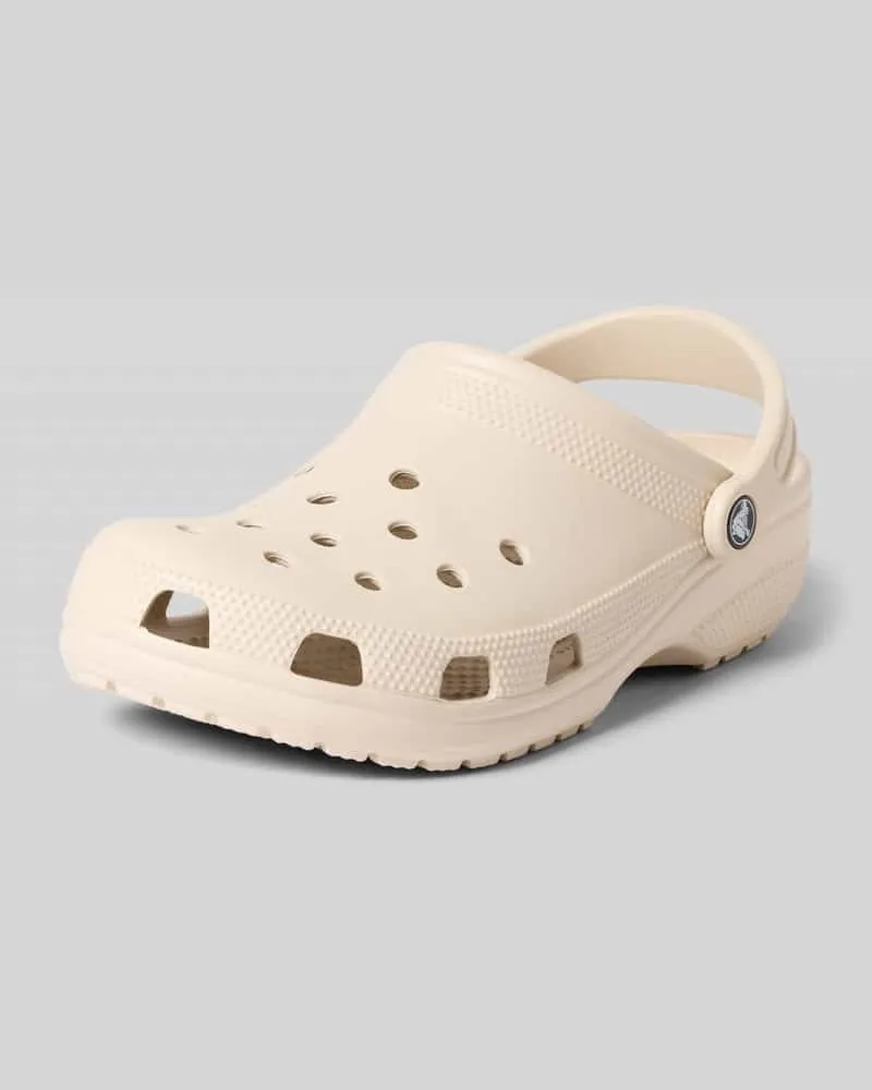 Crocs Clogs mit Label-Detail Beige