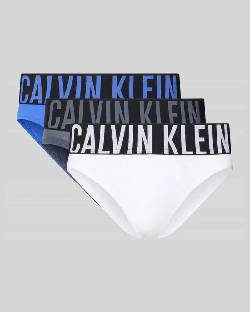 Calvin Klein Slip mit elastischem Bund im 3er-Pack Royal