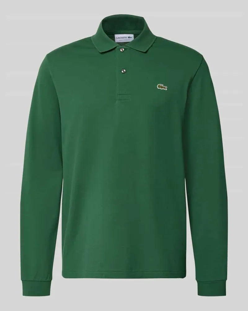 Lacoste Regular Fit Poloshirt aus reiner Baumwolle Gruen