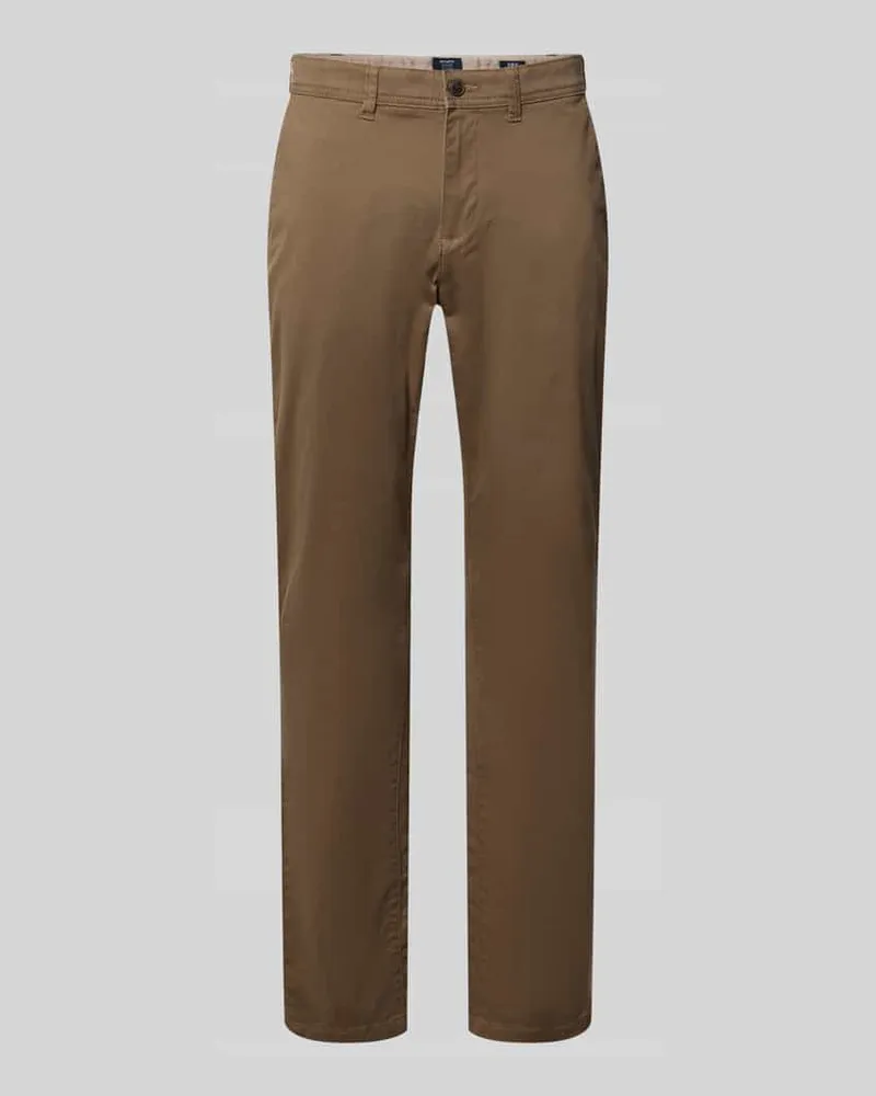 McNeal Straight Fit Hose mit Gesäßtaschen Taupe