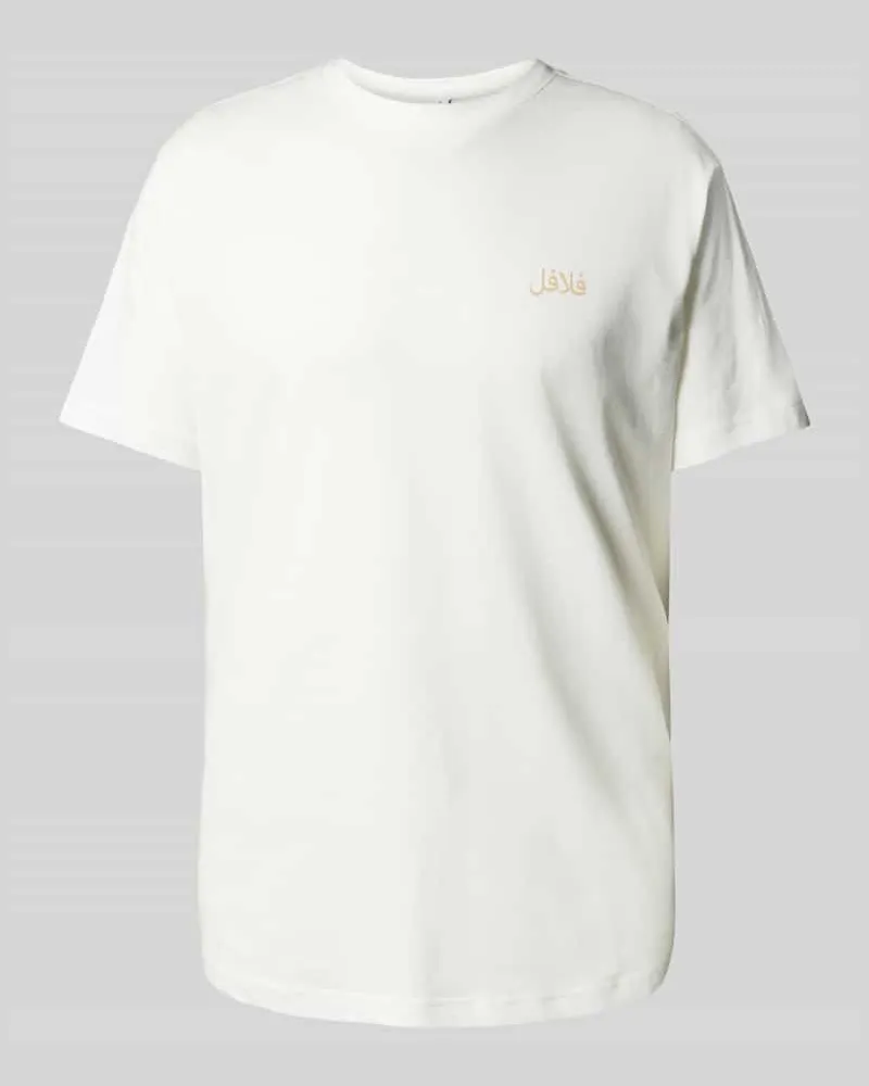 Mazine T-Shirt mit Label-Print 