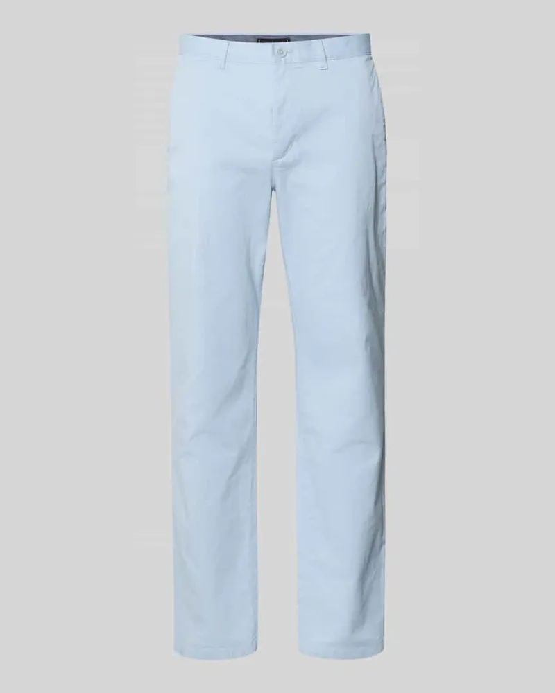 Tommy Hilfiger Regular Fit Chino aus Baumwoll-Mix Modell "Denton Hellblau