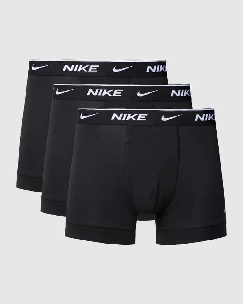 Nike Trunks mit elastischem Logo-Bund Black