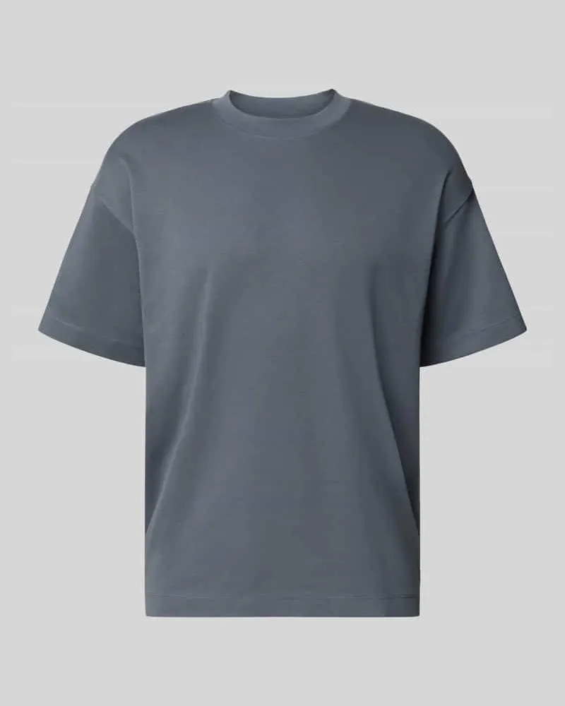 Jack & Jones T-Shirt mit Rundhalsausschnitt Modell 'BARRON Blau