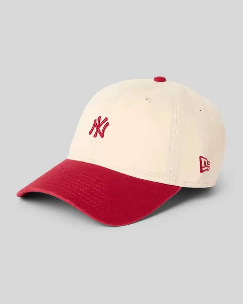 New Era Baseball Cap mit Motiv-Stitching Modell '9TWENTY Rot