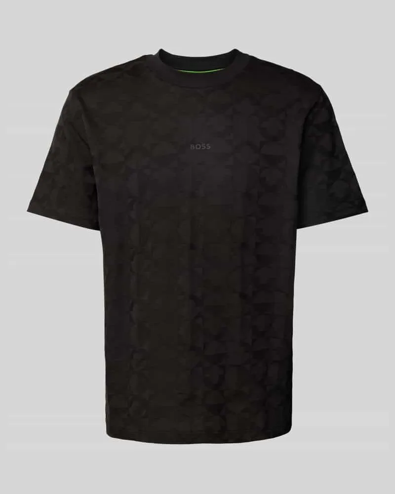 HUGO BOSS T-Shirt mit Label-Print 