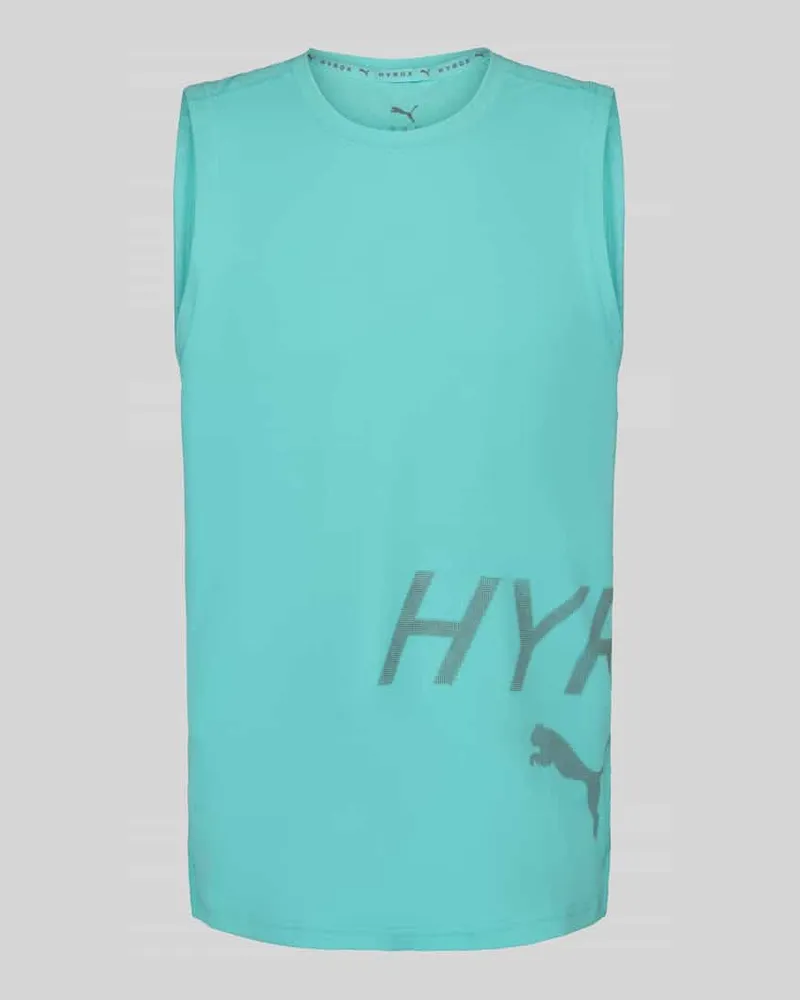 Puma Regular Fit Sport-T-Shirt mit Rundhalsausschnitt Neon