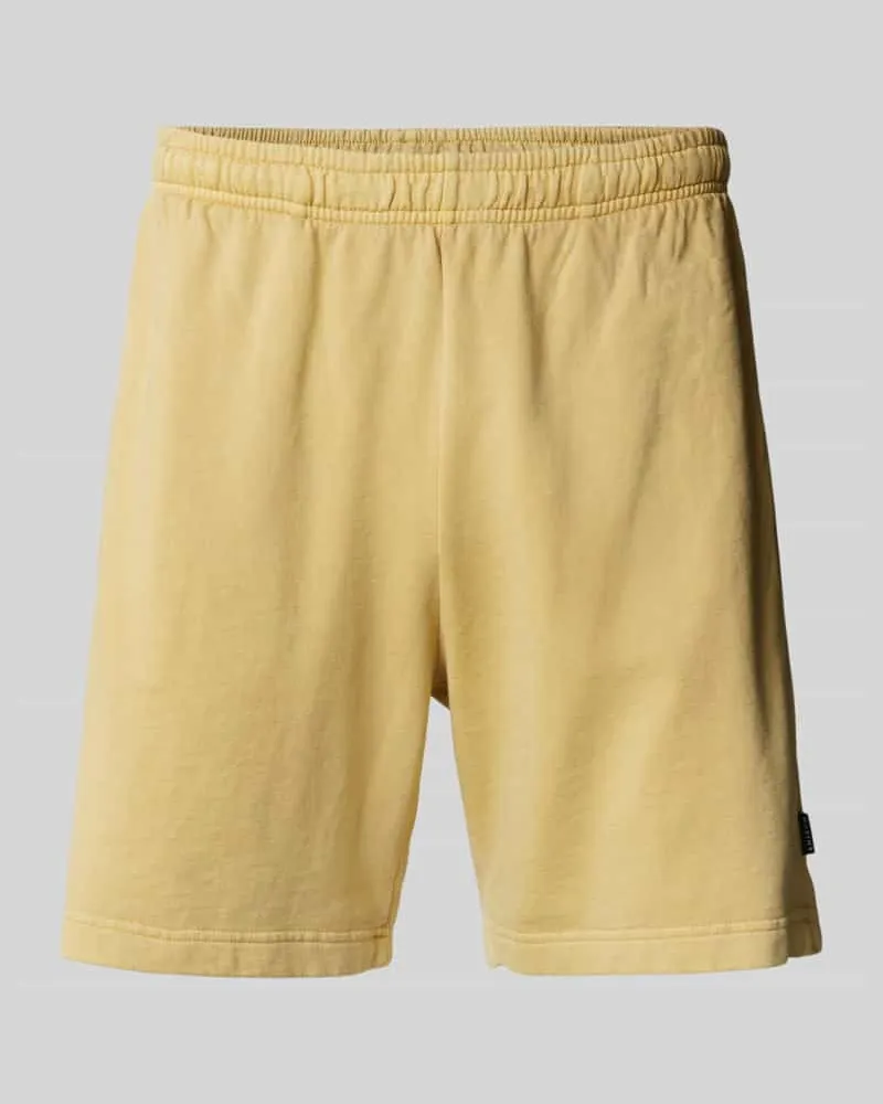 Mazine Regular Fit Sweatshorts mit Label-Detail 