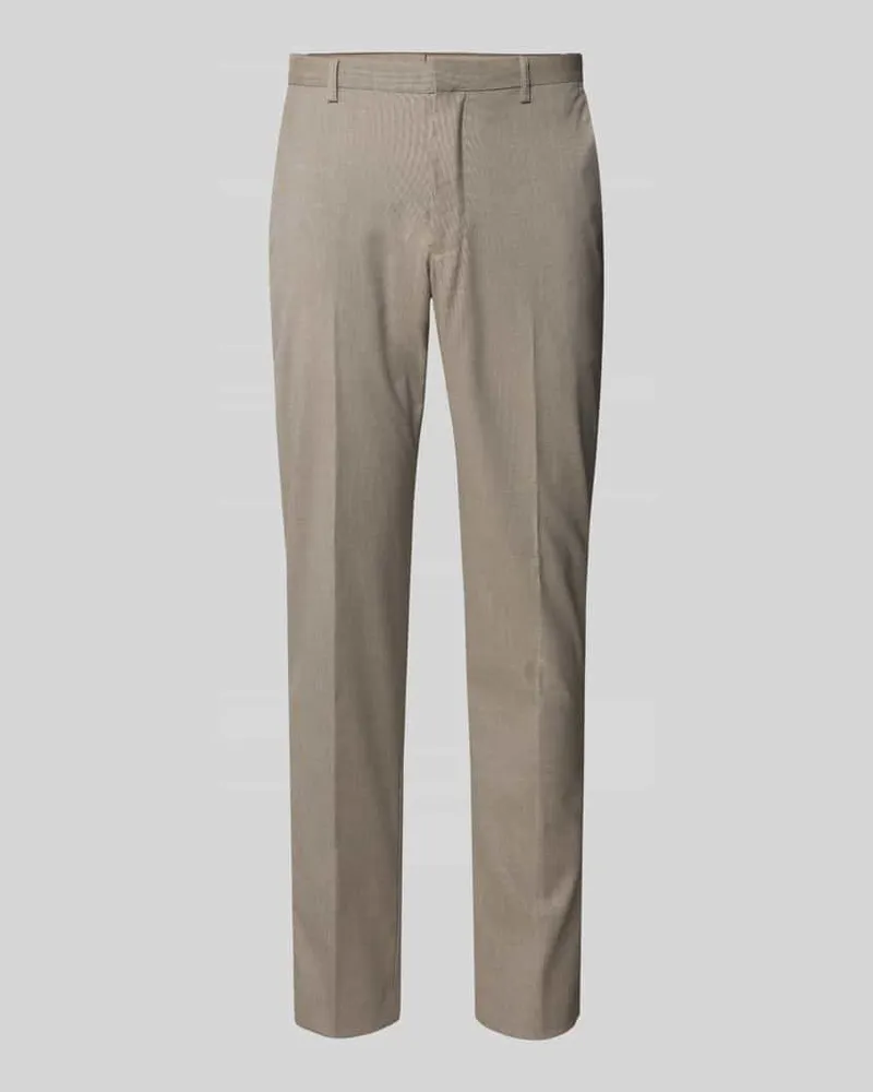 McNeal Anzughose mit Bügelfalten Beige