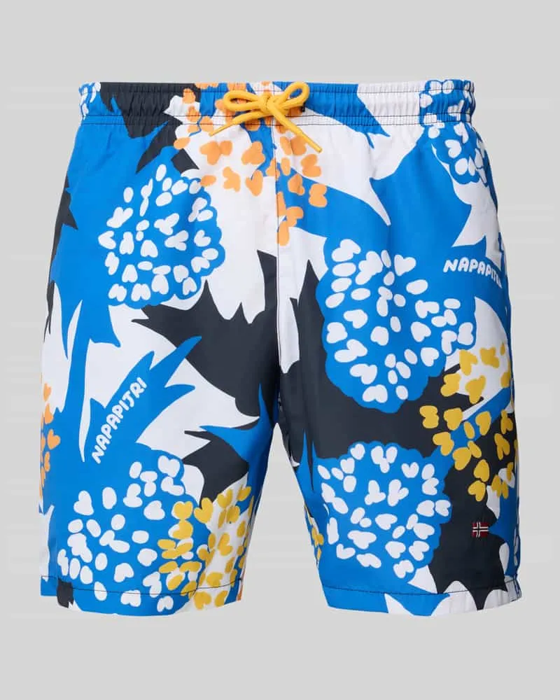 Napapijri Badehose mit elastischem Bund und Tunnelzug 