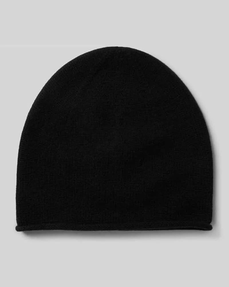 McNeal Beanie aus Woll-Mix mit Kaschmir-Anteil Black